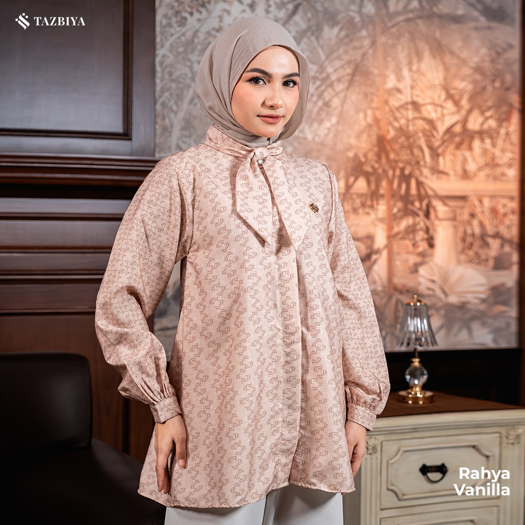 TAZBIYA BLOUSE RAHYA SERIES | BLOUSE PREMIUM | ATASAN WANITA