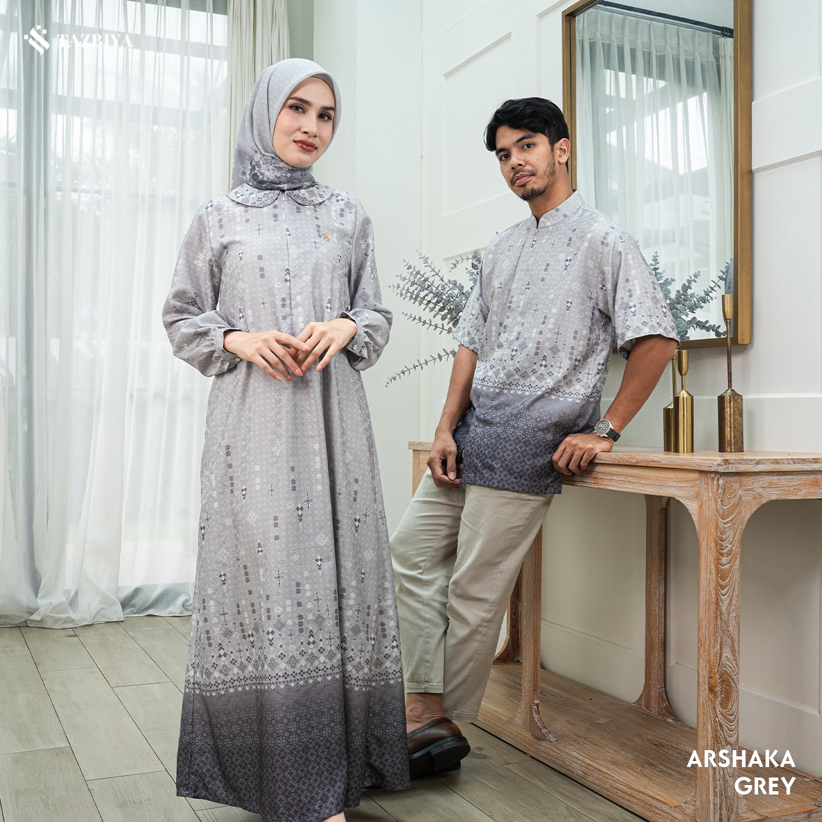 [READY STOCK] TAZBIYA SARIMBIT ARSHAKA SERIES | Baju Sarimbit Lebaran | Baju Sarimbit | Baju Sarimbit Keluarga | Sarimbit 2026