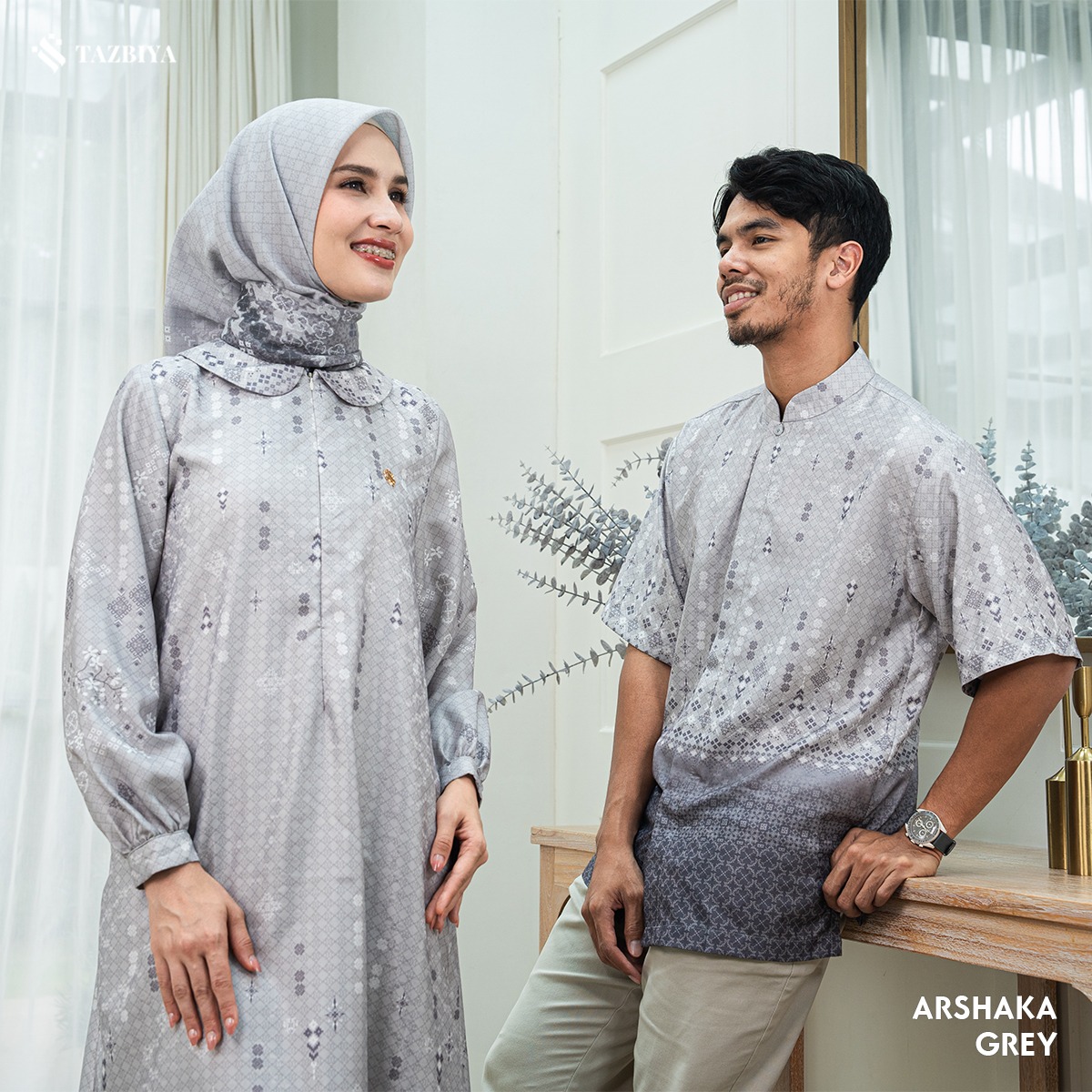 [READY STOCK] TAZBIYA SARIMBIT ARSHAKA SERIES | Baju Sarimbit Lebaran | Baju Sarimbit | Baju Sarimbit Keluarga | Sarimbit 2026