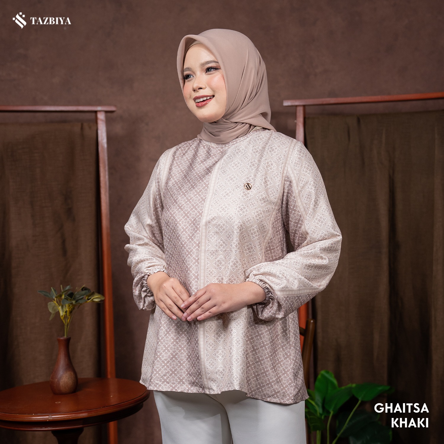 TAZBIYA BLOUSE GHAITSA SERIES | BLOUSE PREMIUM | ATASAN WANITA