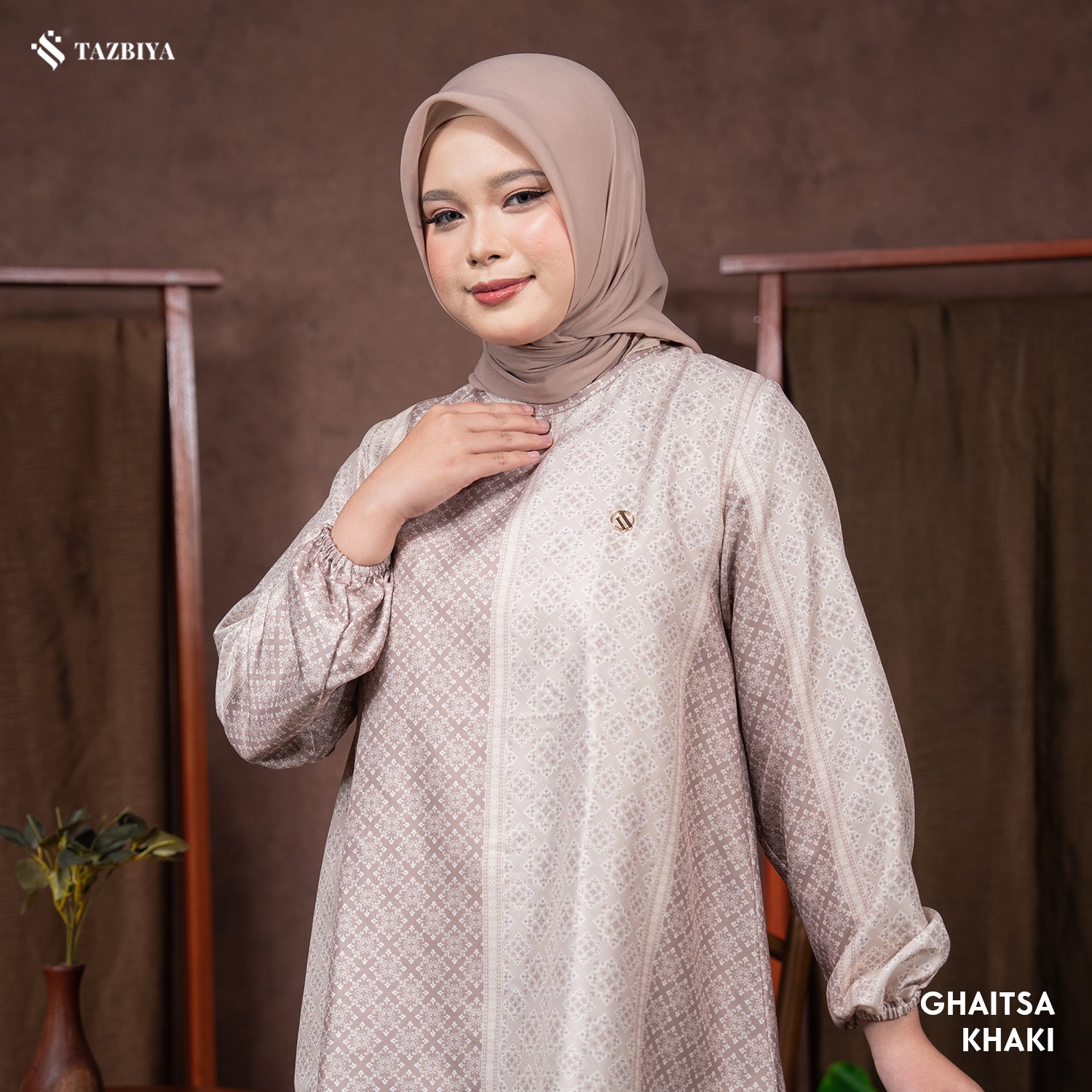 TAZBIYA BLOUSE GHAITSA SERIES | BLOUSE PREMIUM | ATASAN WANITA