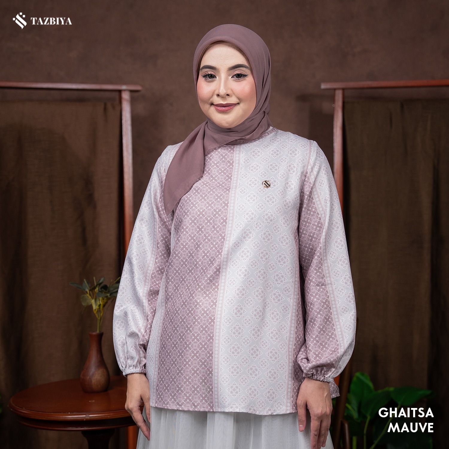 TAZBIYA BLOUSE GHAITSA SERIES | BLOUSE PREMIUM | ATASAN WANITA