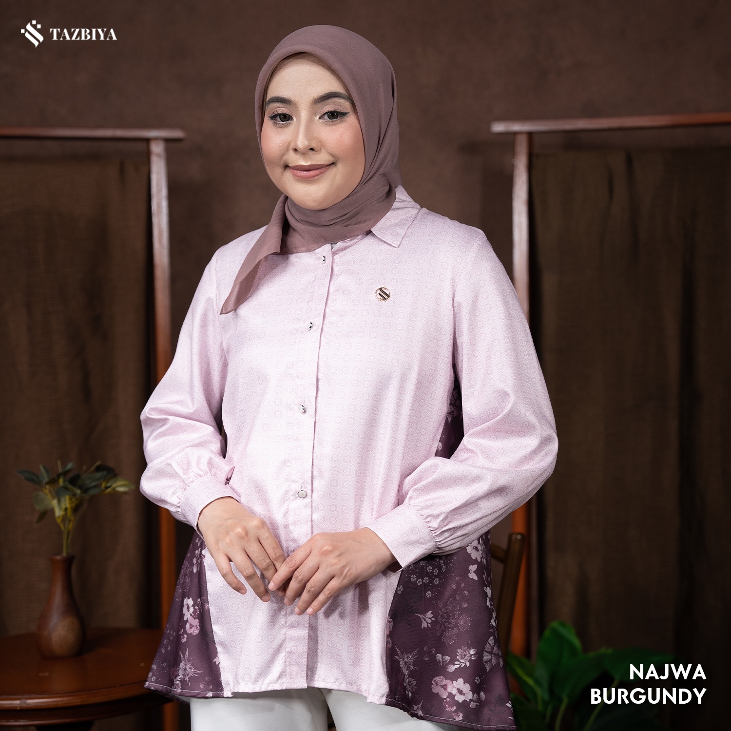 TAZBIYA BLOUSE NAJWA SERIES | BLOUSE PREMIUM | ATASAN WANITA