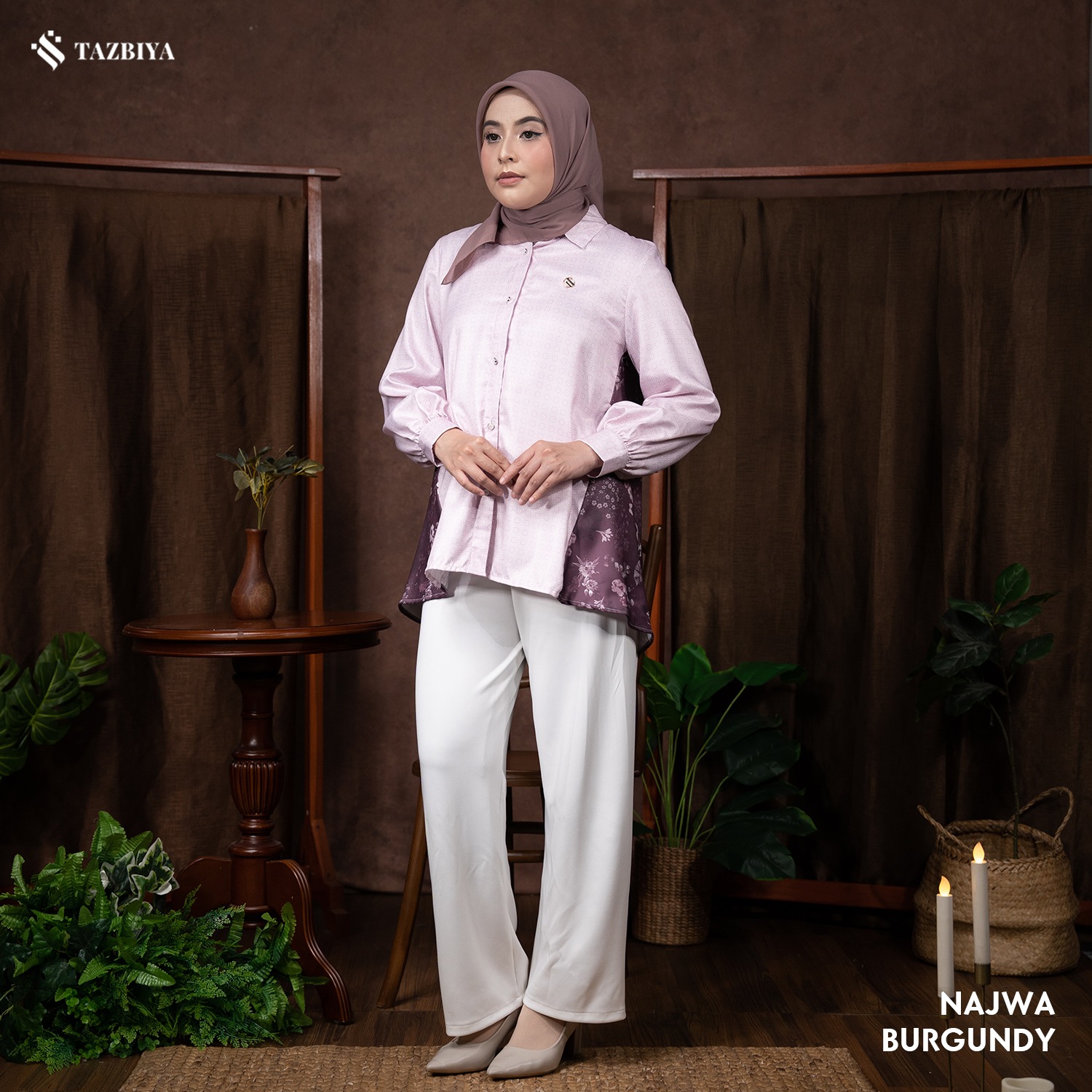 TAZBIYA BLOUSE NAJWA SERIES | BLOUSE PREMIUM | ATASAN WANITA