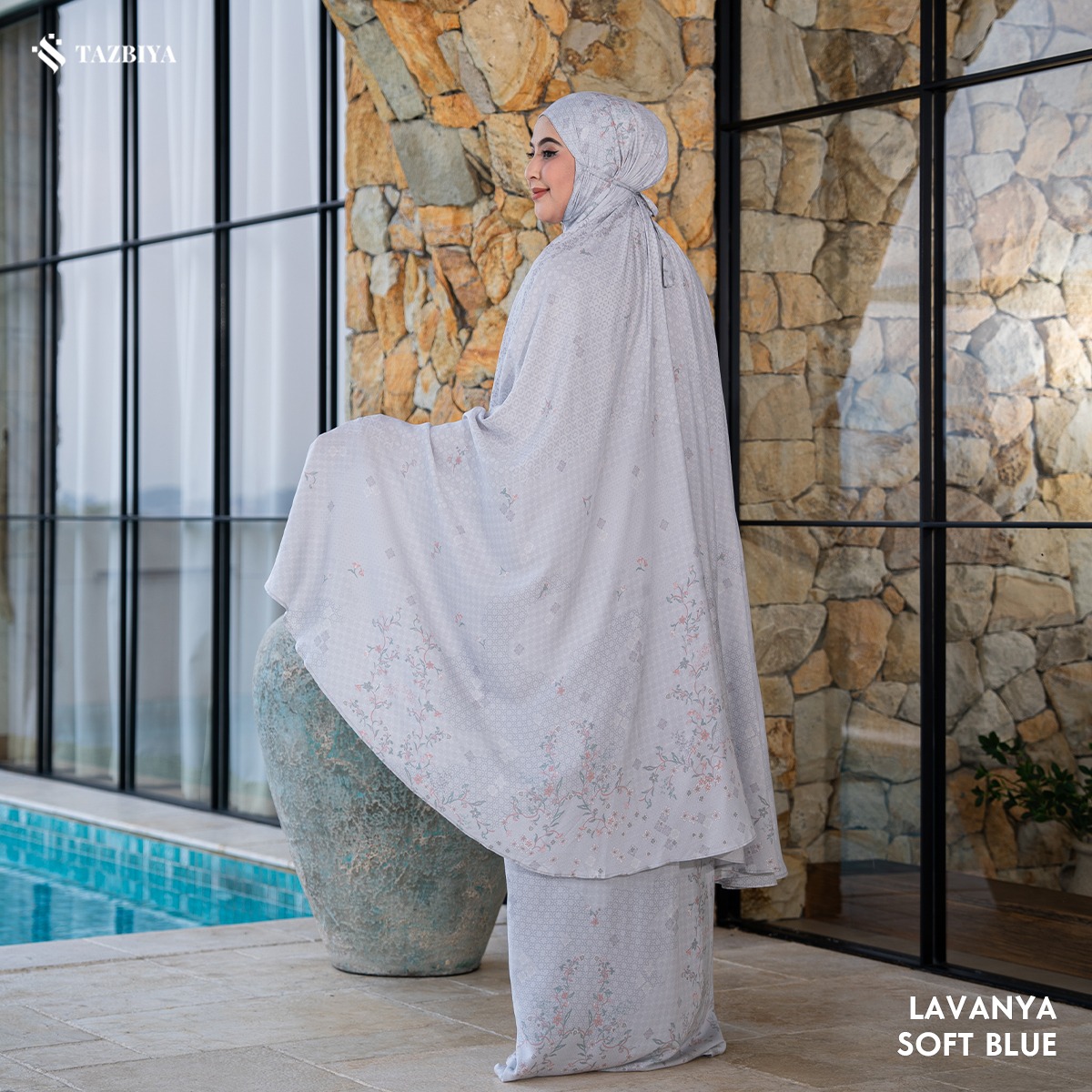 TAZBIYA MUKENA LAVANYA SERIES | MUKENA RAYON SAJADAH PREMIUM 2IN1 DEWASA