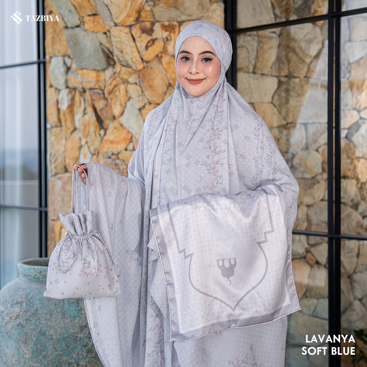 TAZBIYA MUKENA LAVANYA SERIES | MUKENA RAYON SAJADAH PREMIUM 2IN1 DEWASA