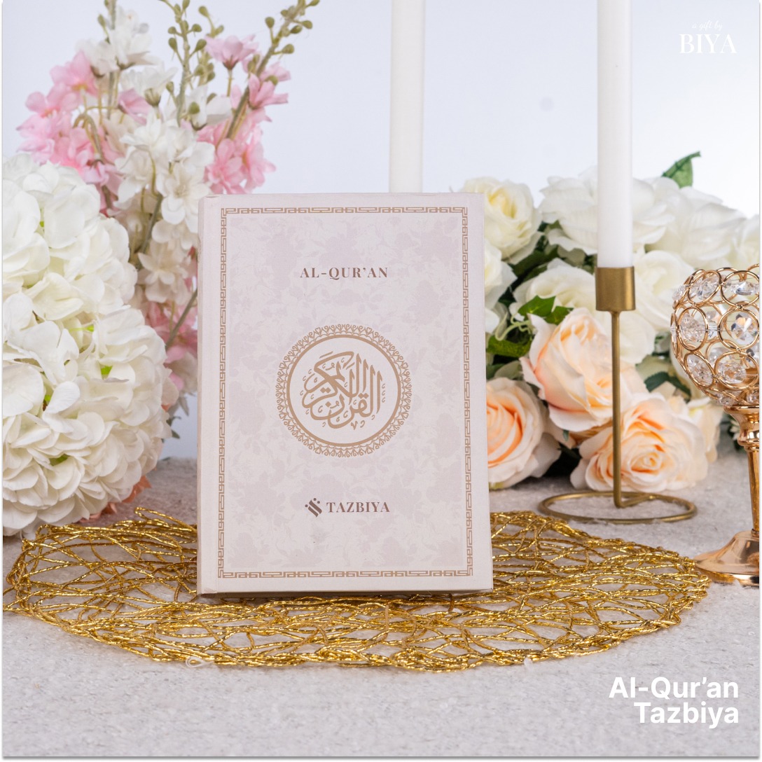 TAZBIYA GIFT BUNDLING SET MUKENA DEWASA DAN AL-QURAN I Hadiah Pernikahan I Paket Seserahan