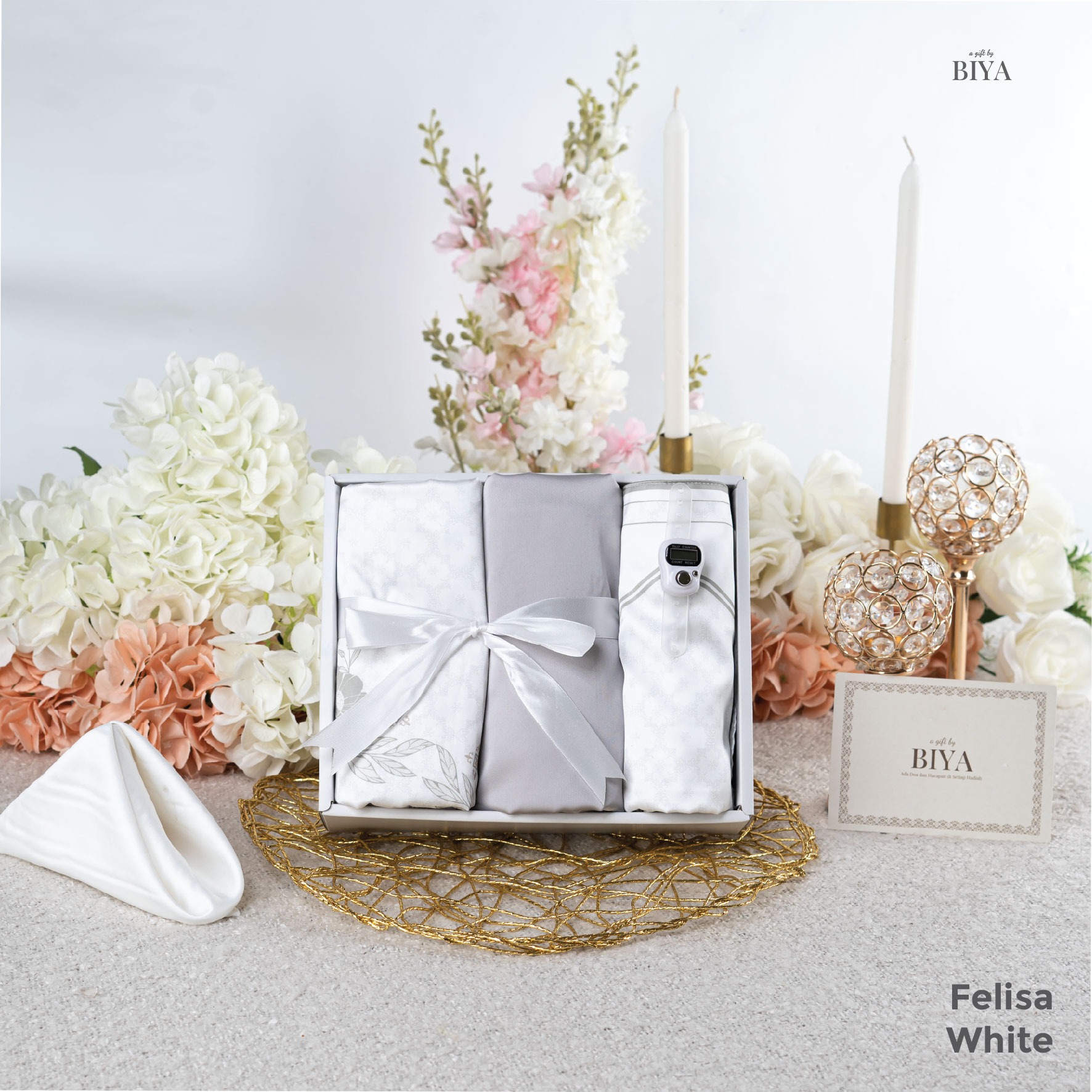 TAZBIYA HAMPERS GIFT MUKENA PREMIUM | HADIAH SESERAHAN | KADO PERNIKAHAN | HADIAH PERPISAHAN | HADIAH FAREWELL | HADIAH GURU