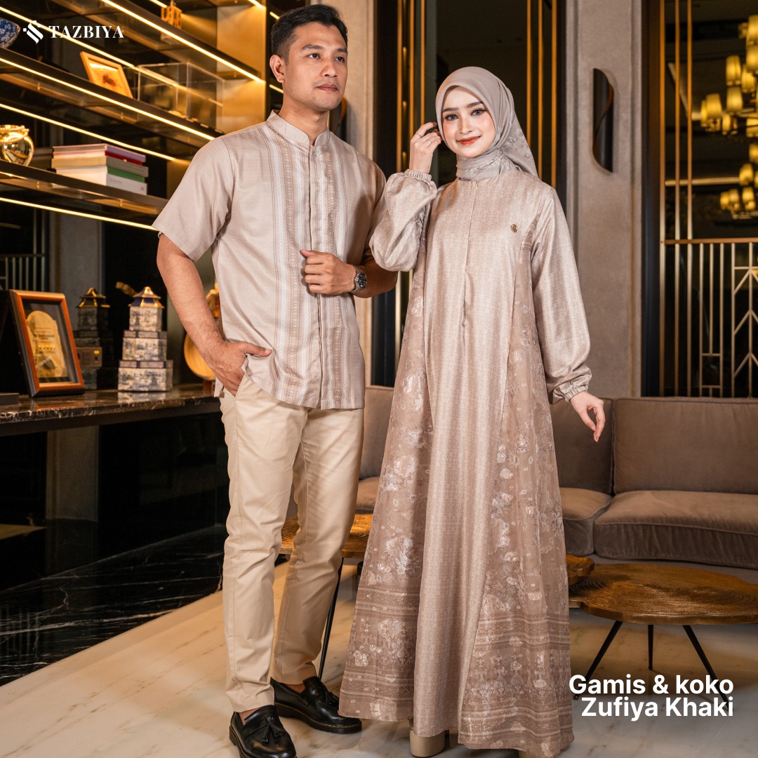 [READY STOCK] TAZBIYA SARIMBIT ZUFIYA SERIES | Baju Sarimbit Lebaran | Baju Sarimbit | Baju Sarimbit Keluarga | Sarimbit 2026