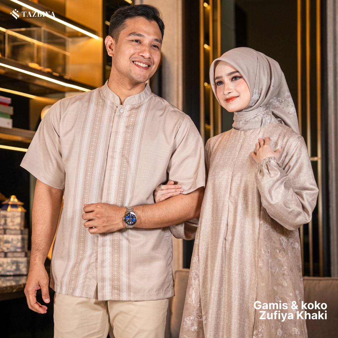 [READY STOCK] TAZBIYA SARIMBIT ZUFIYA SERIES | Baju Sarimbit Lebaran | Baju Sarimbit | Baju Sarimbit Keluarga | Sarimbit 2026