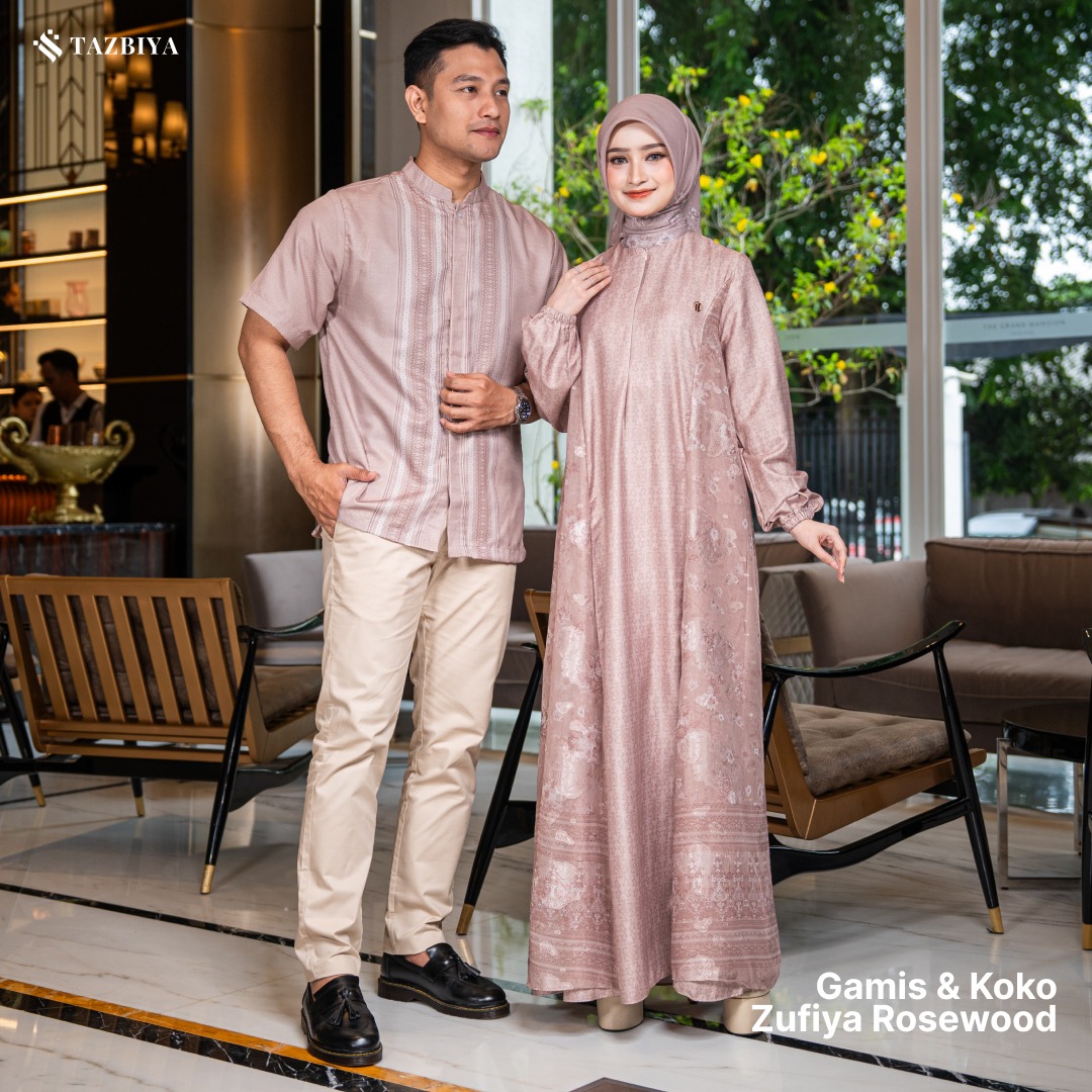 [READY STOCK] TAZBIYA SARIMBIT ZUFIYA SERIES | Baju Sarimbit Lebaran | Baju Sarimbit | Baju Sarimbit Keluarga | Sarimbit 2026