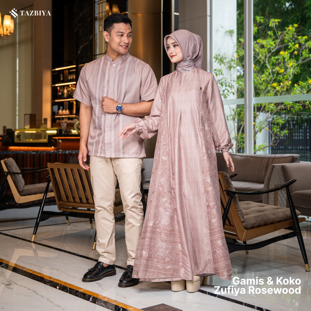 [READY STOCK] TAZBIYA SARIMBIT ZUFIYA SERIES | Baju Sarimbit Lebaran | Baju Sarimbit | Baju Sarimbit Keluarga | Sarimbit 2026