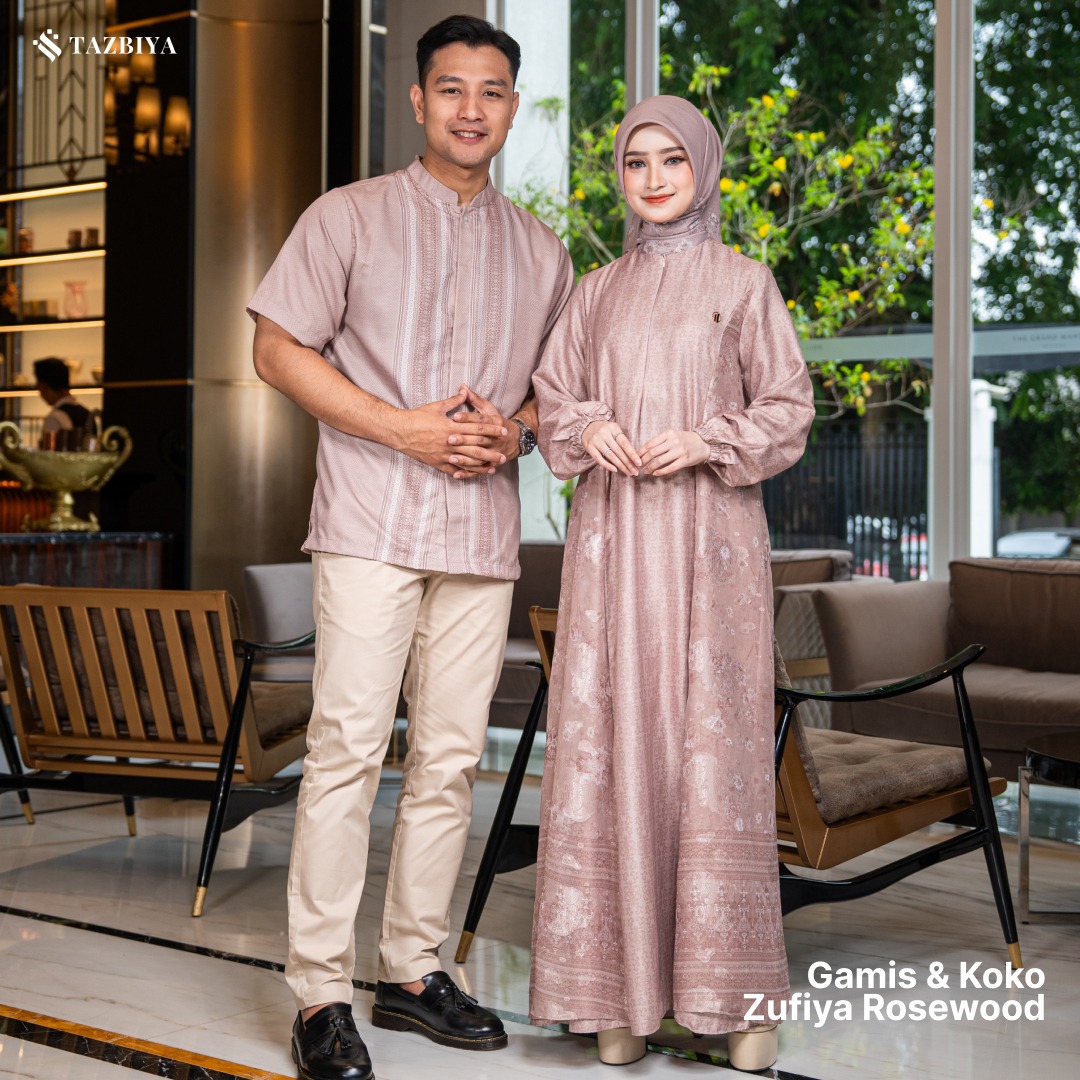 [READY STOCK] TAZBIYA SARIMBIT ZUFIYA SERIES | Baju Sarimbit Lebaran | Baju Sarimbit | Baju Sarimbit Keluarga | Sarimbit 2026