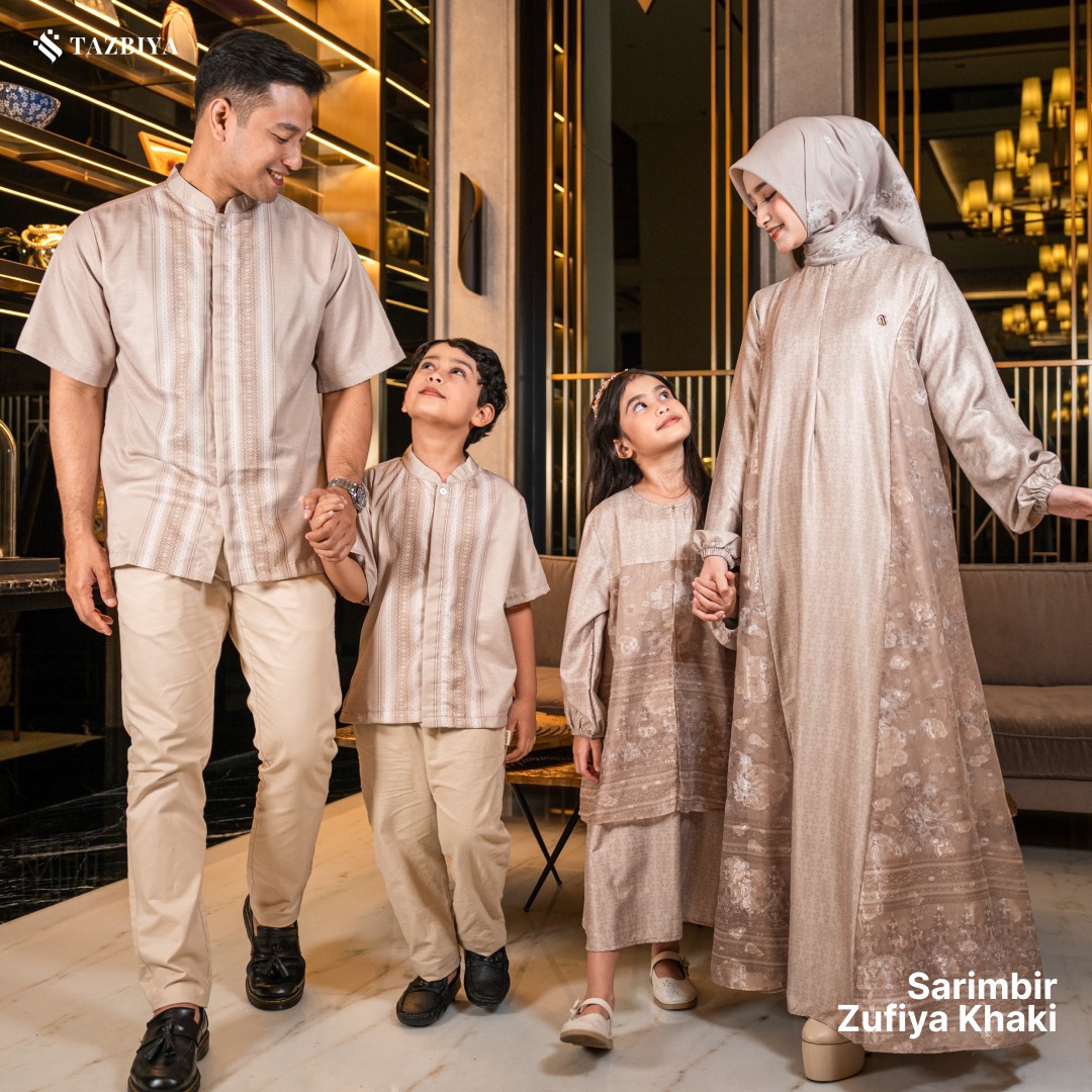 [READY STOCK] TAZBIYA SARIMBIT ZUFIYA SERIES | Baju Sarimbit Lebaran | Baju Sarimbit | Baju Sarimbit Keluarga | Sarimbit 2026