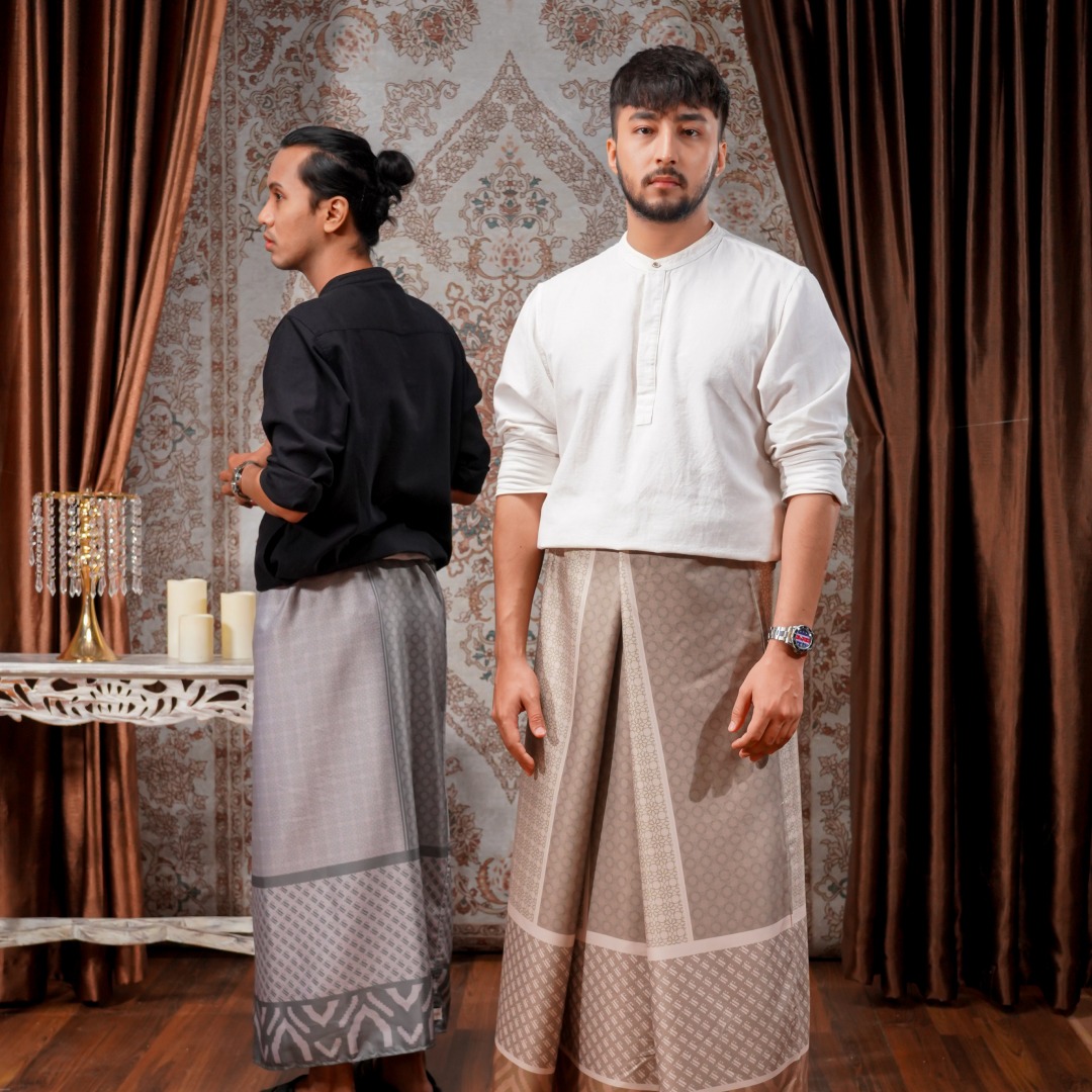 TAZBIYA PRAYER-SET SARUNG BILAL SERIES I SARUNG LAKI LAKI DEWASA MOTIF