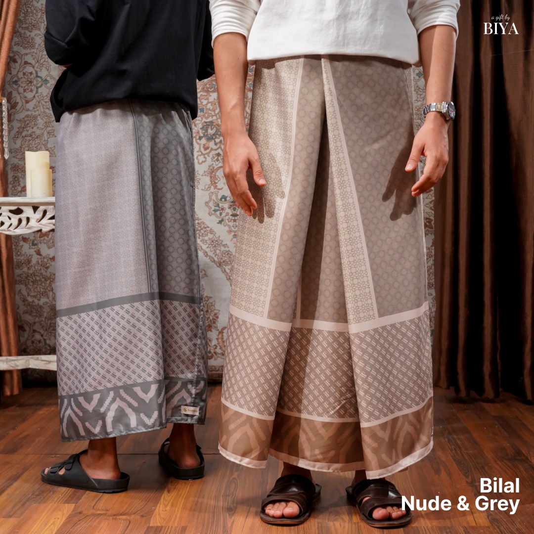 TAZBIYA PRAYER-SET SARUNG BILAL SERIES I SARUNG LAKI LAKI DEWASA MOTIF