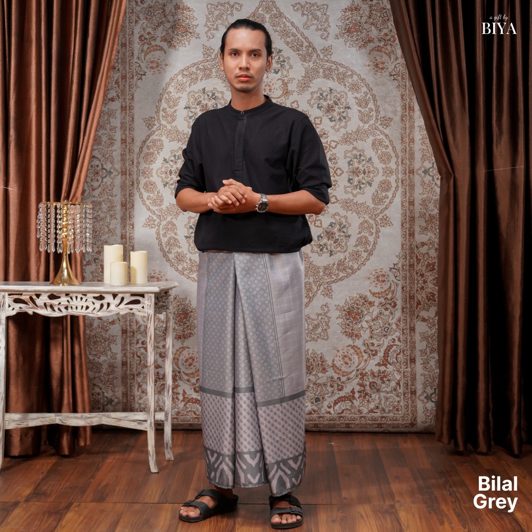 TAZBIYA PRAYER-SET SARUNG BILAL SERIES I SARUNG LAKI LAKI DEWASA MOTIF