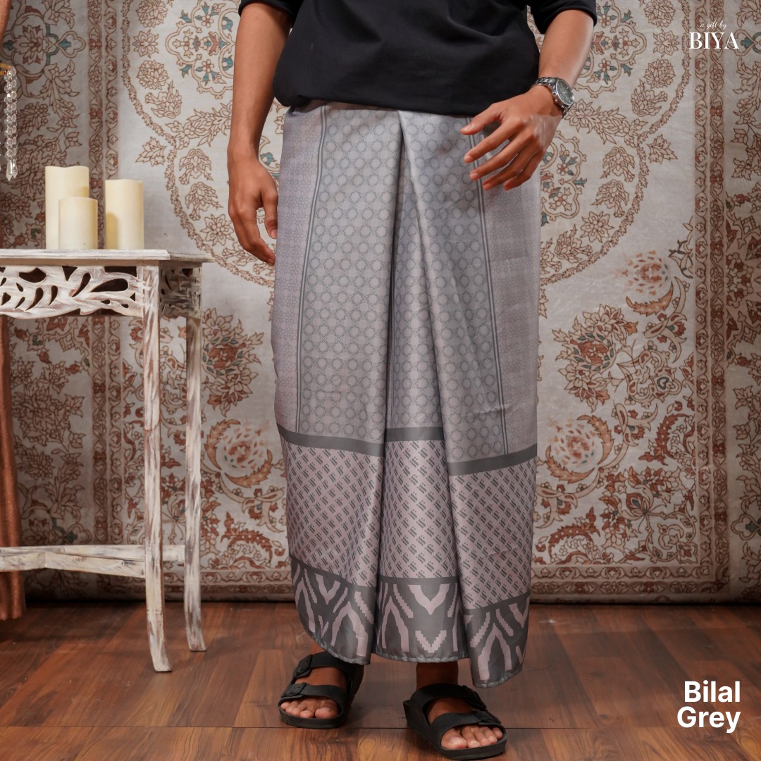 TAZBIYA PRAYER-SET SARUNG BILAL SERIES I SARUNG LAKI LAKI DEWASA MOTIF