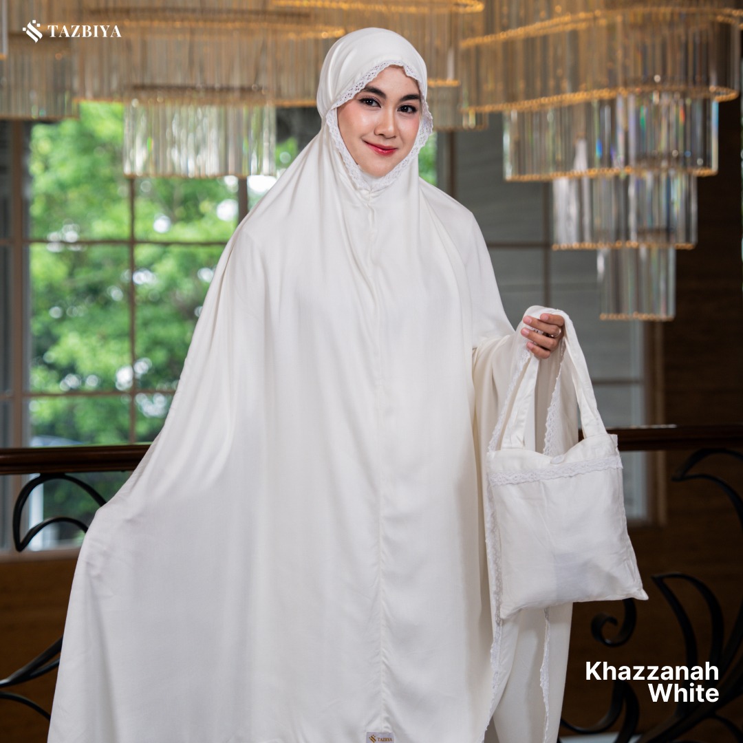 MUKENA TAZBIYA RENDA KHAZZANAH I MUKENA UMROH I MUKENA HAJI