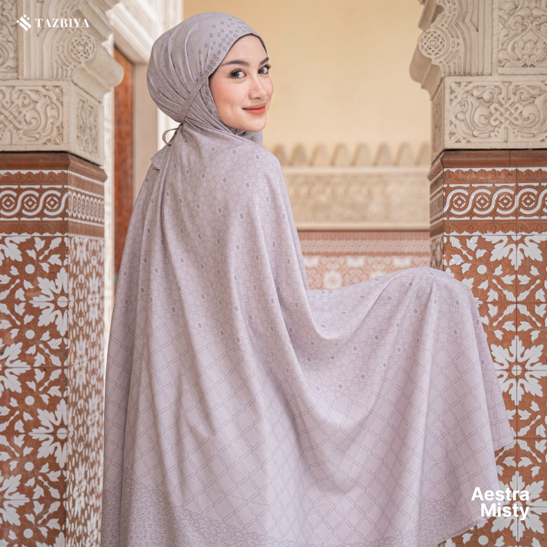 TAZBIYA MUKENA AESTRA SERIES | MUKENA RAYON PREMIUM 2IN1 DEWASA