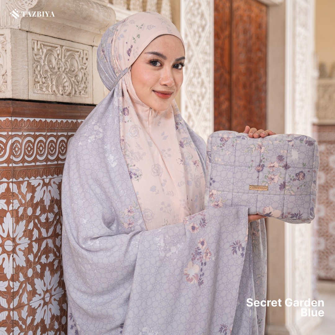 MUKENA TAZBIYA SECRET GARDEN I MUKENA RAYON PREMIUM DEWASA