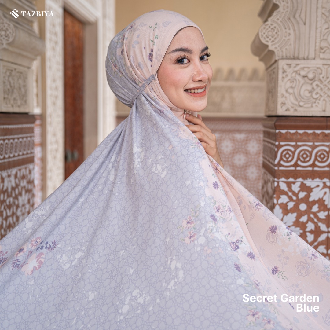 MUKENA TAZBIYA SECRET GARDEN I MUKENA RAYON PREMIUM DEWASA