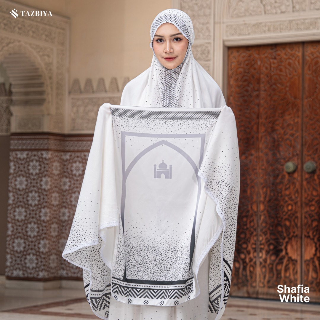 TAZBIYA MUKENA RAYON SAJADAH 2IN1 SHAFIA SERIES