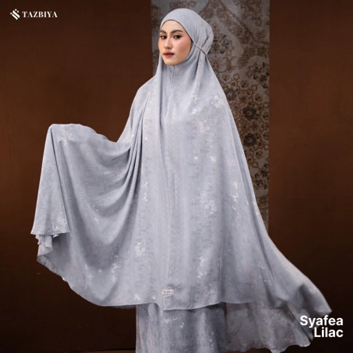 Image of TAZBIYA MUKENA SYAFEA SERIES | MUKENA RAYON PREMIUM 2IN1 DEWASA FREE SAJADAH