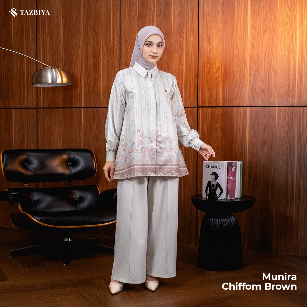 TAZBIYA BLOUSE MUNIRA SERIES | BLOUSE PREMIUM | ATASAN WANITA