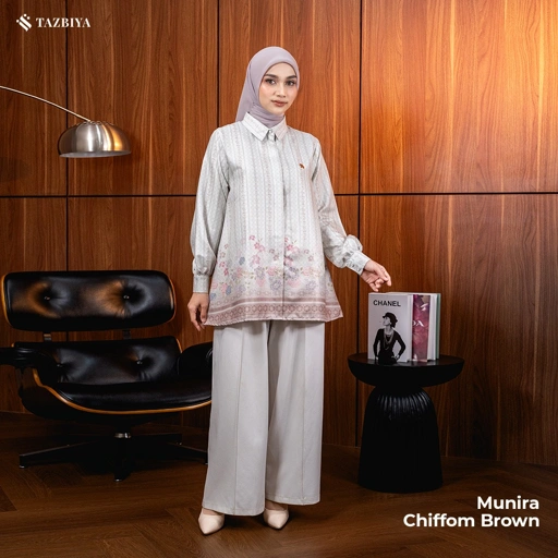 Image of TAZBIYA BLOUSE MUNIRA SERIES | BLOUSE PREMIUM | ATASAN WANITA