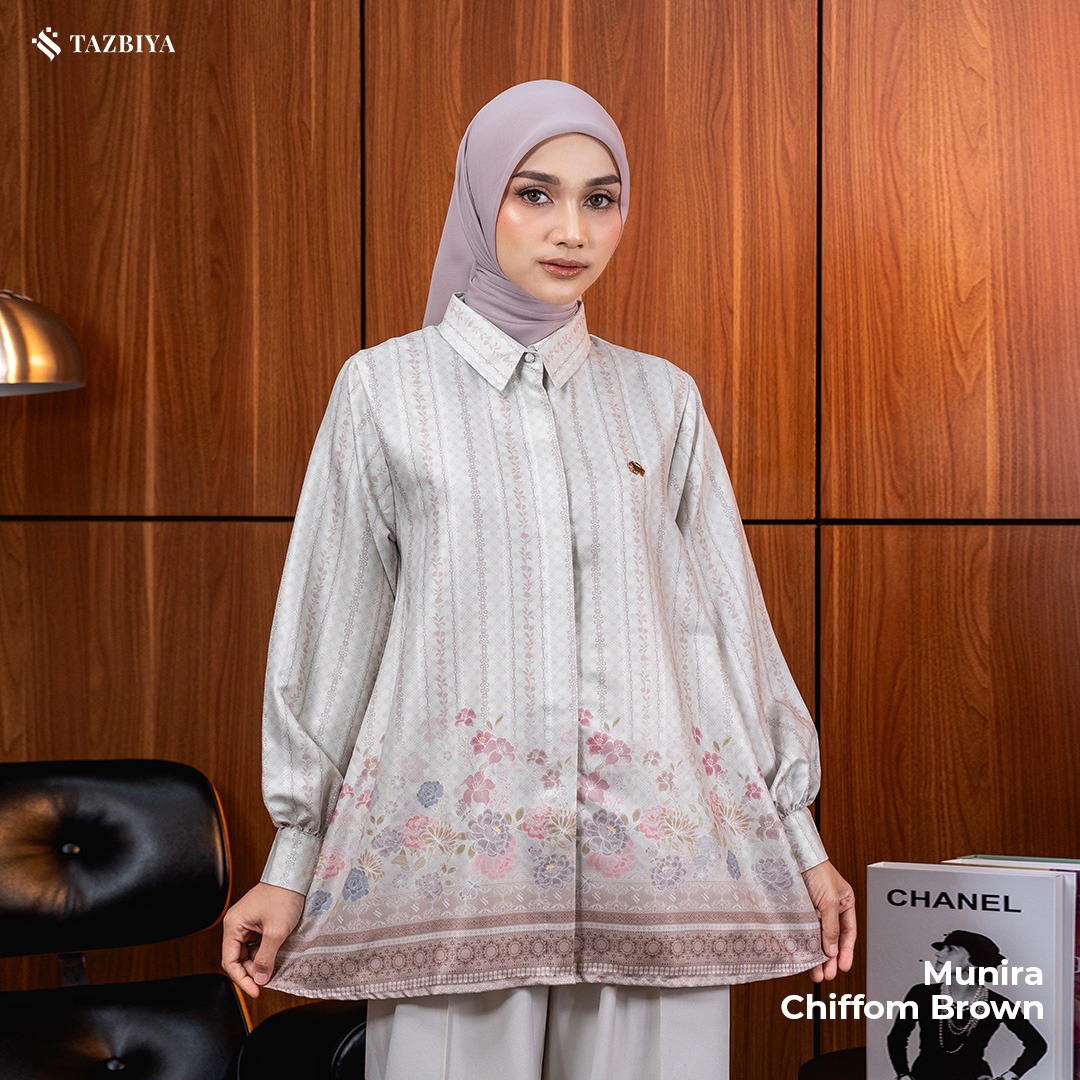 TAZBIYA BLOUSE MUNIRA SERIES | BLOUSE PREMIUM | ATASAN WANITA