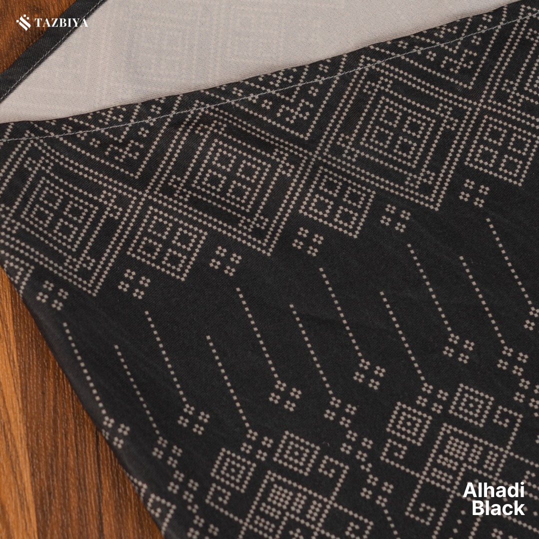 TAZBIYA PRAYER-SET SARUNG ALHADI SERIES I SARUNG LAKI LAKI DEWASA MOTIF