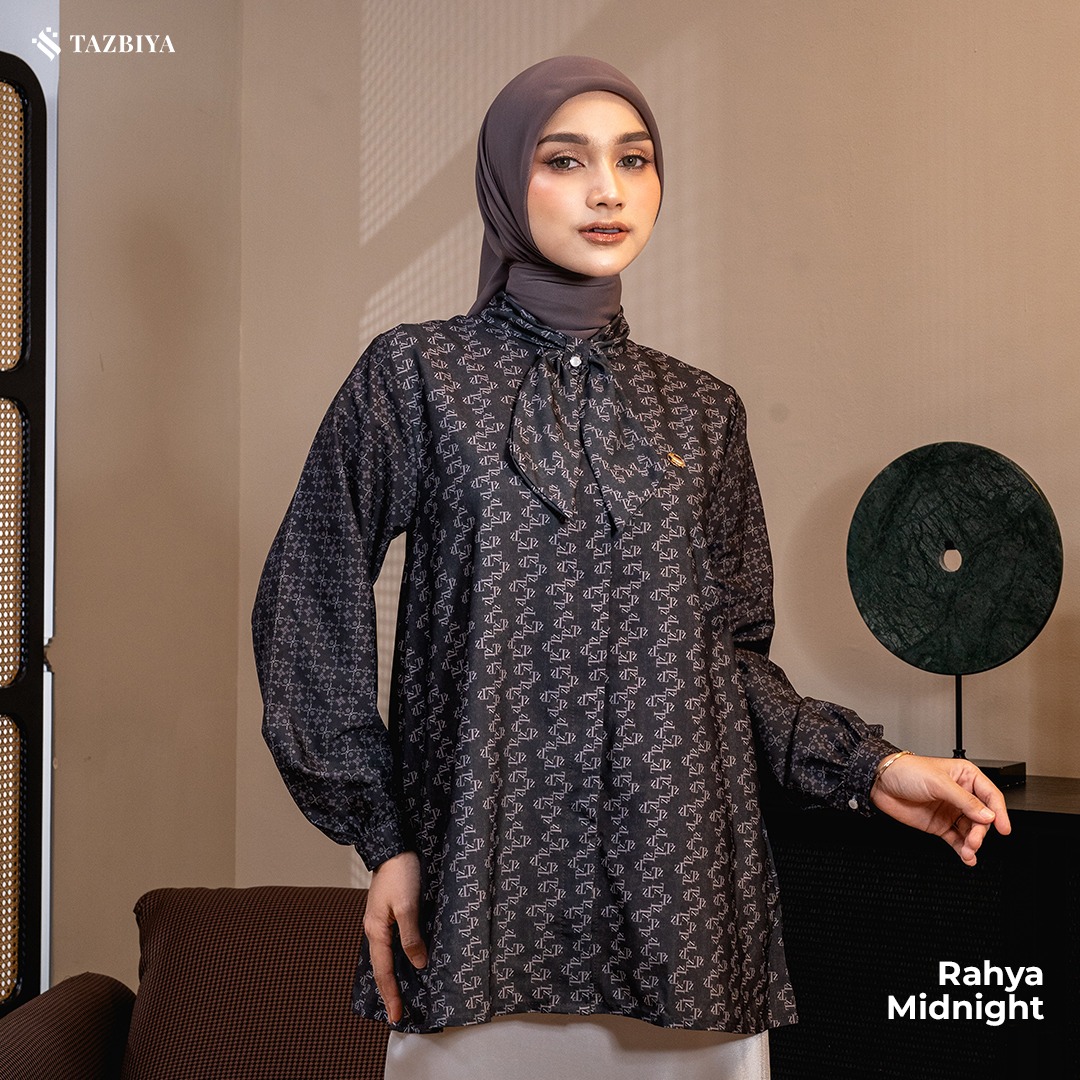 TAZBIYA BLOUSE RAHYA SERIES | BLOUSE PREMIUM | ATASAN WANITA