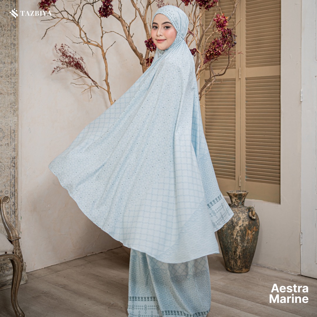 TAZBIYA MUKENA AESTRA SERIES | MUKENA RAYON PREMIUM 2IN1 DEWASA