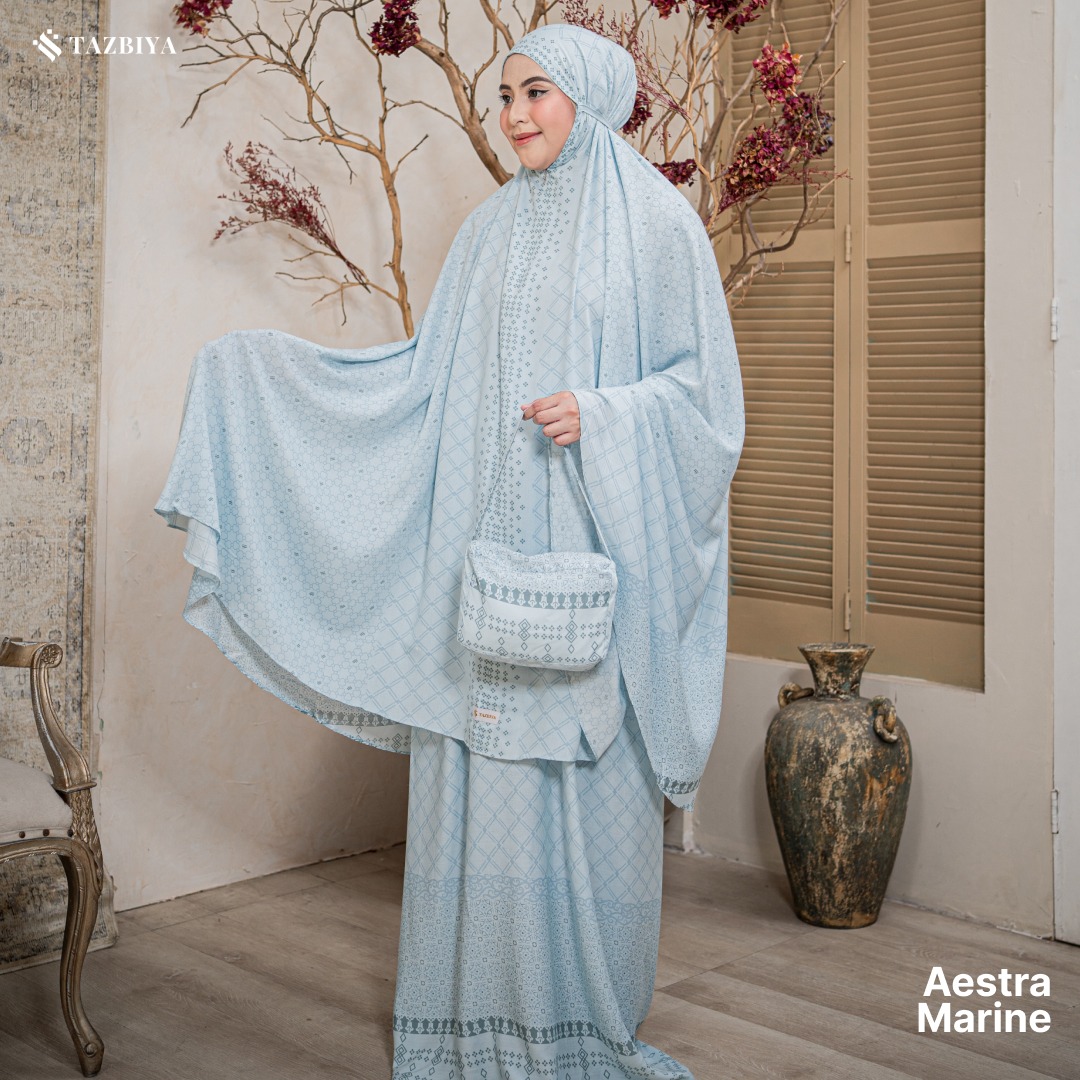 TAZBIYA MUKENA AESTRA SERIES | MUKENA RAYON PREMIUM 2IN1 DEWASA
