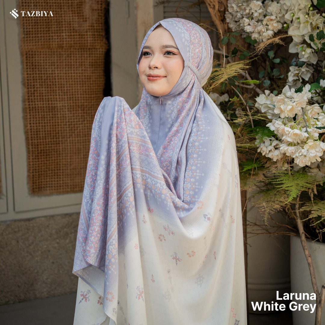 TAZBIYA MUKENA LARUNA SERIES | MUKENA DEWASA RAYON SAJADAH PREMIUM 2IN1