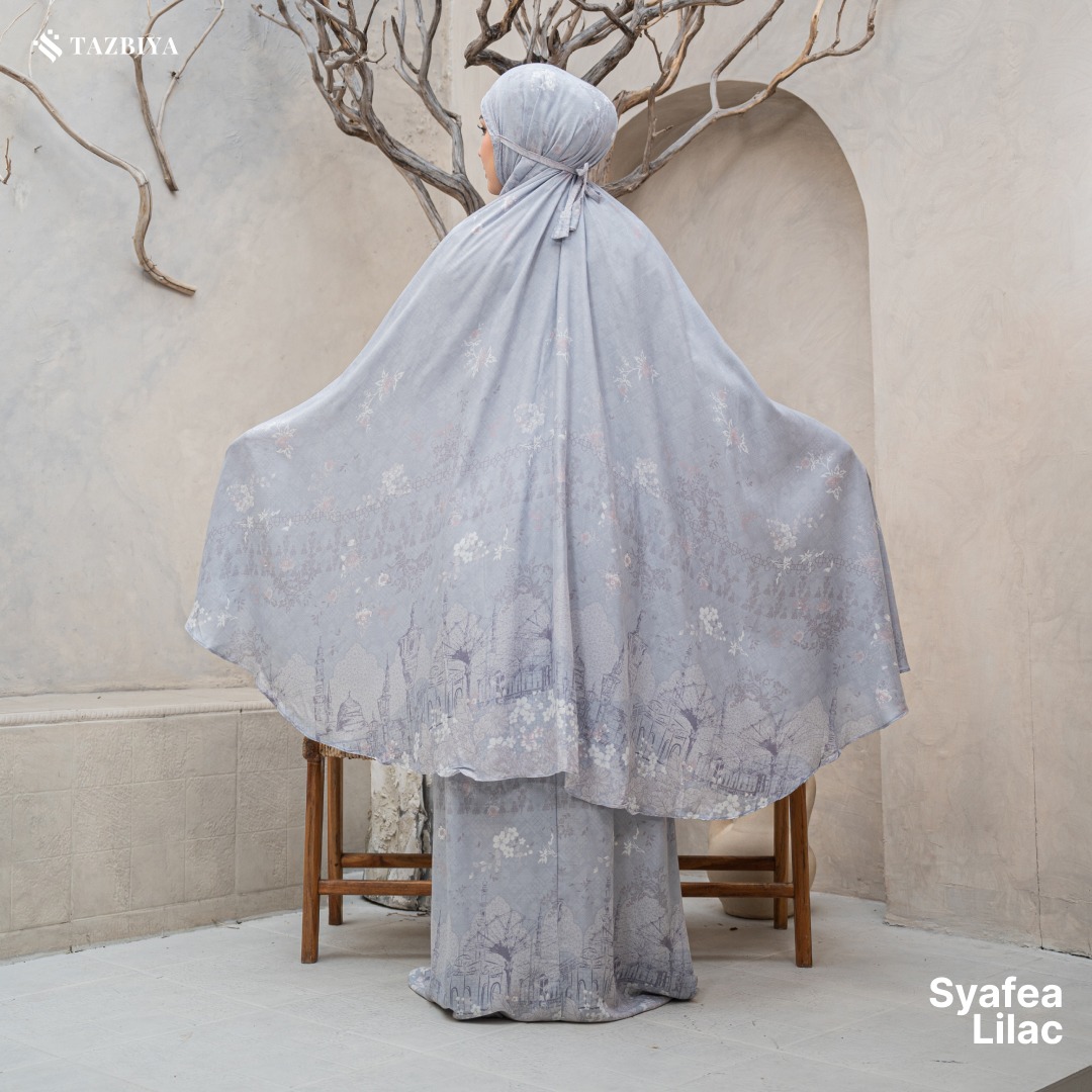 TAZBIYA MUKENA SYAFEA SERIES | MUKENA DEWASA RAYON SAJADAH 2IN1