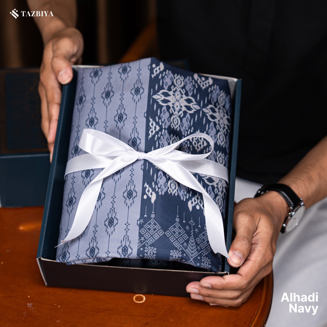 TAZBIYA GIFT SARUNG SERIES I HAMPERS SET TAZBIYA HADIAH SARUNG LAKI-LAKI | KADO SARUNG
