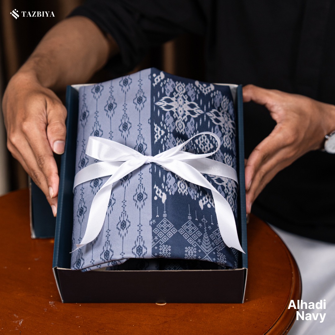 TAZBIYA GIFT SARUNG SERIES I HAMPERS SET TAZBIYA HADIAH SARUNG LAKI-LAKI | KADO SARUNG