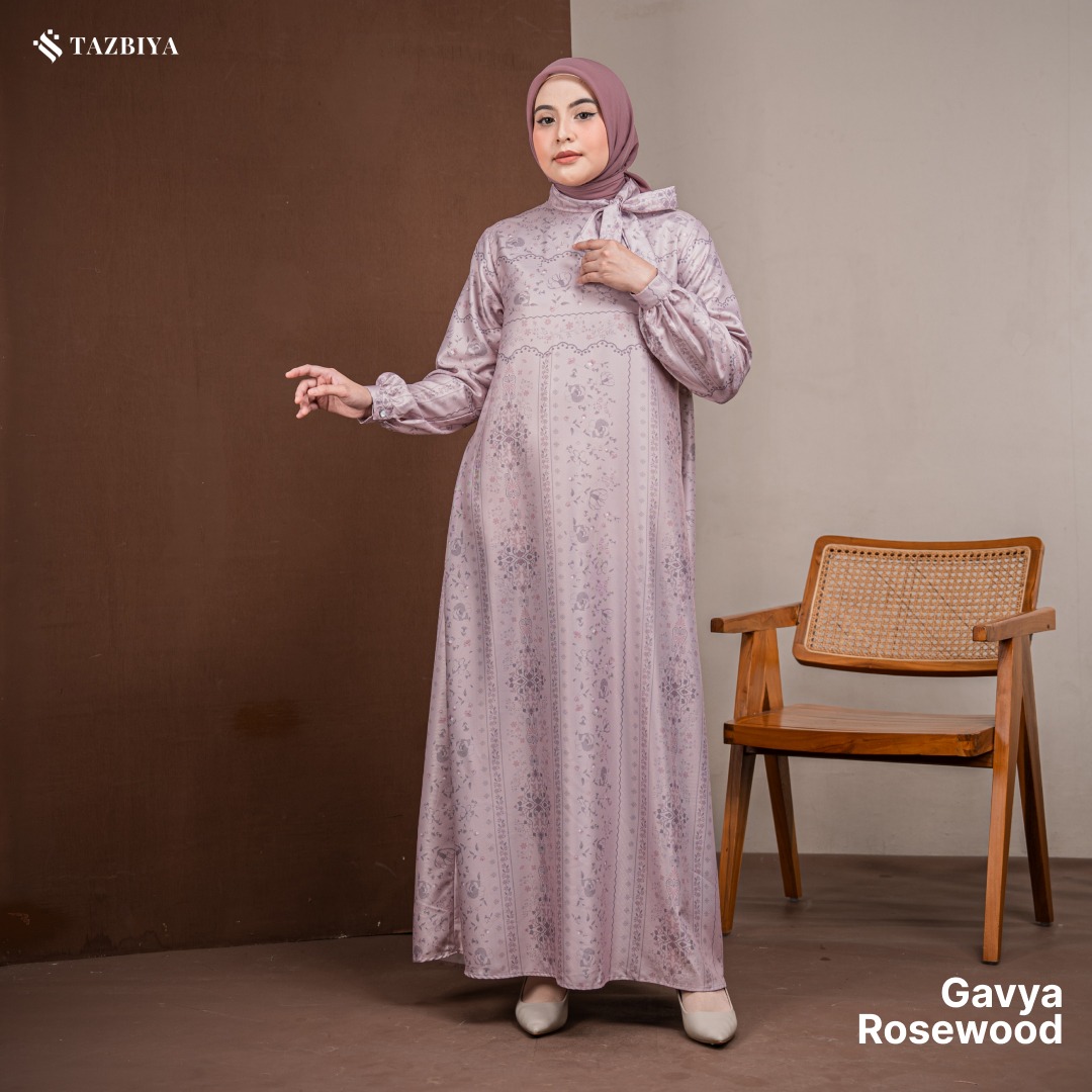TAZBIYA MUSLIMWEAR GAMIS COTTON PREMIUM GAVYA SERIES