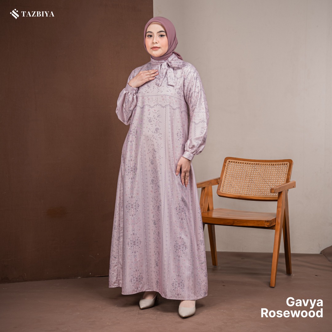 TAZBIYA MUSLIMWEAR GAMIS COTTON PREMIUM GAVYA SERIES