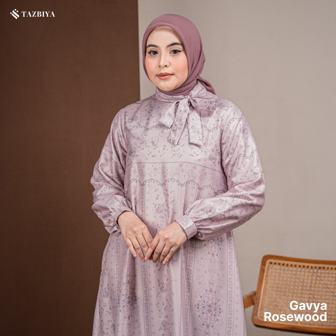 TAZBIYA MUSLIMWEAR GAMIS COTTON PREMIUM GAVYA SERIES