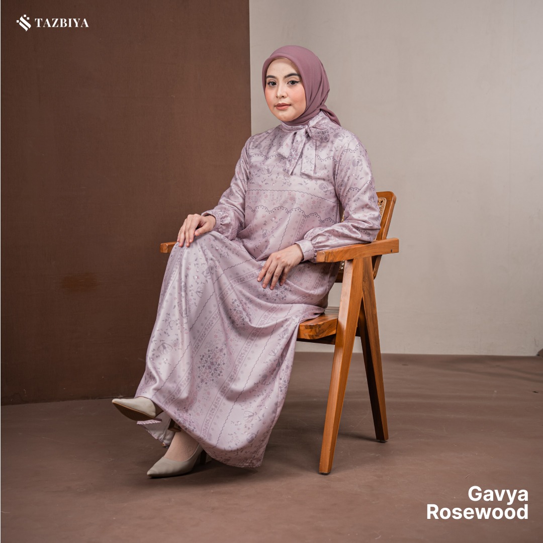 TAZBIYA MUSLIMWEAR GAMIS COTTON PREMIUM GAVYA SERIES