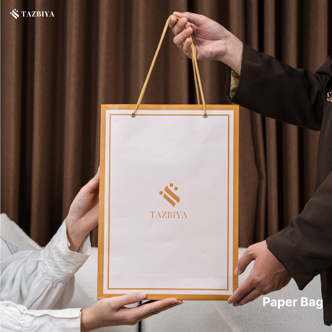 PAPER BAG TAZBIYA SERIES | HADIAH ULANG TAHUN | HAMPERS PERNIKAHAN | PAPER BAG HAMPERS I PACKAGING I KANTONG