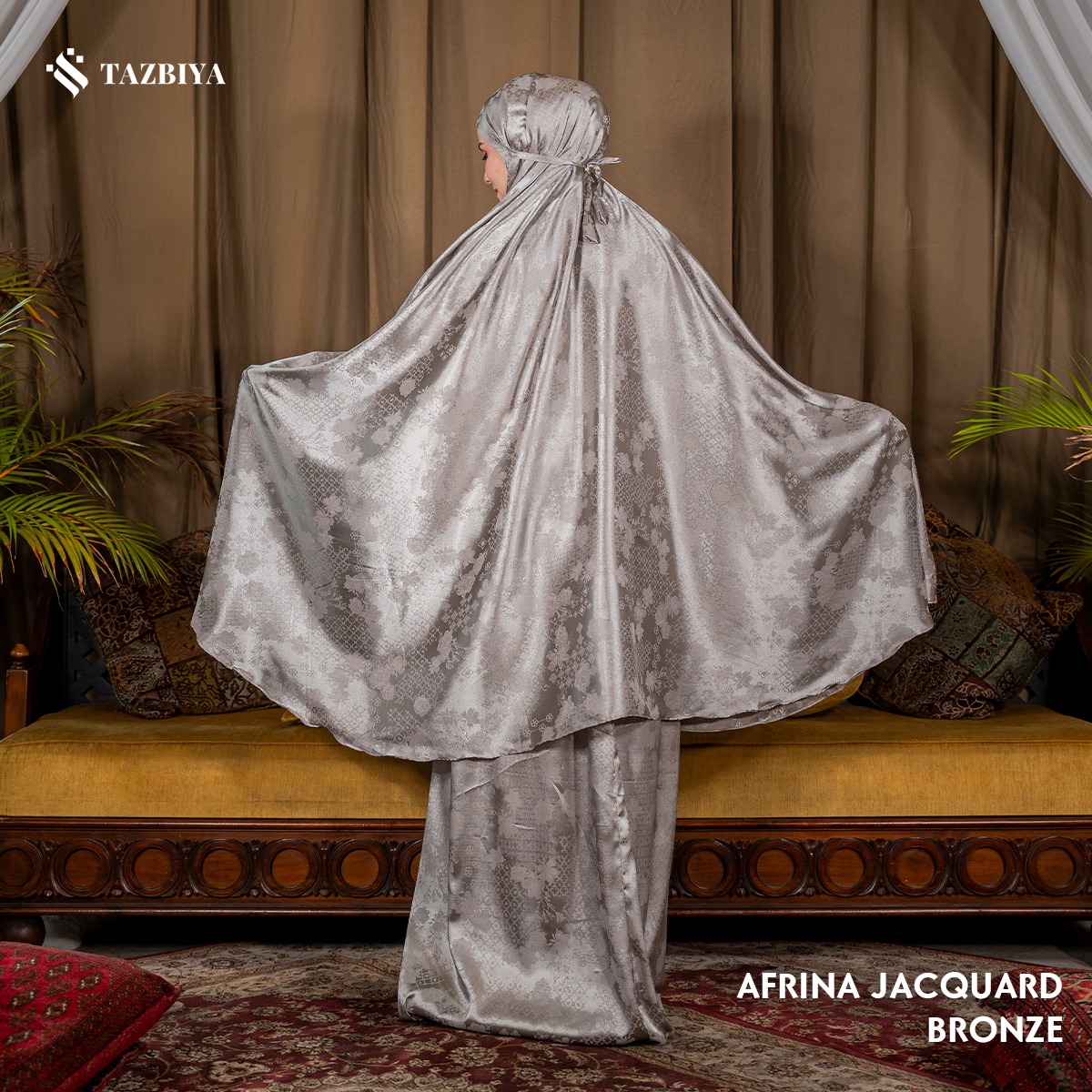 TAZBIYA MUKENA SILK PREMIUM AFRINA SERIES