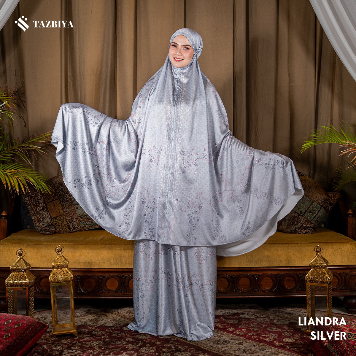 TAZBIYA MUKENA SILK PREMIUM LIANDRA SERIES