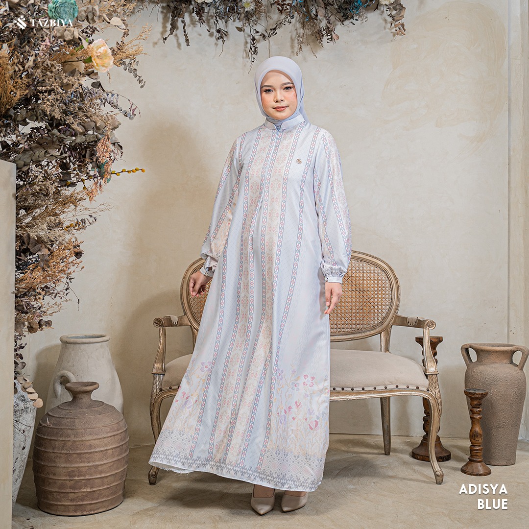 TAZBIYA MUSLIMWEAR GAMIS RAYON PREMIUM ADISYA SERIES