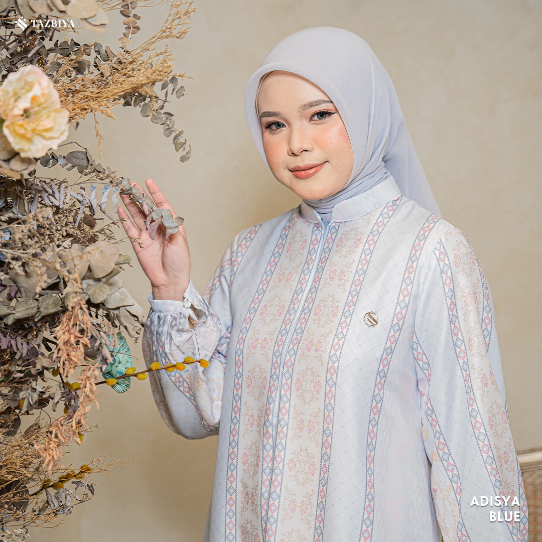 TAZBIYA MUSLIMWEAR GAMIS RAYON PREMIUM ADISYA SERIES
