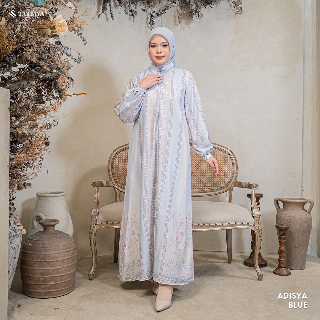 TAZBIYA MUSLIMWEAR GAMIS RAYON PREMIUM ADISYA SERIES