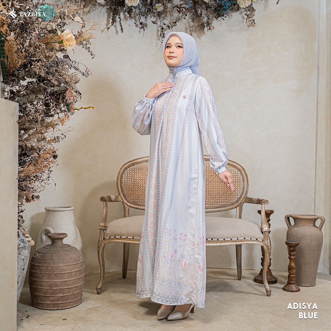TAZBIYA MUSLIMWEAR GAMIS RAYON PREMIUM ADISYA SERIES